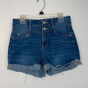 Aeropostale High Waisted Shorty Shorts